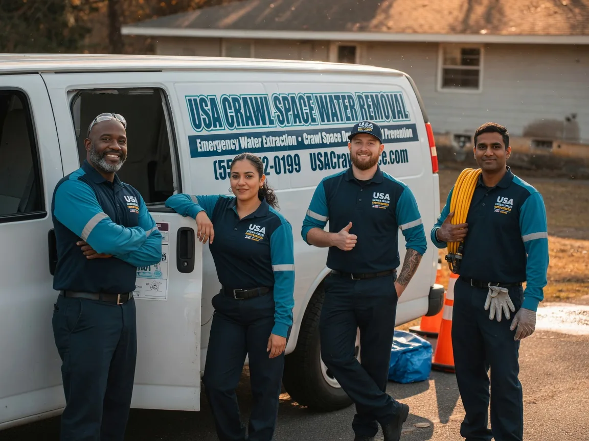 Crawl Space Water Removal company in Pride, LA