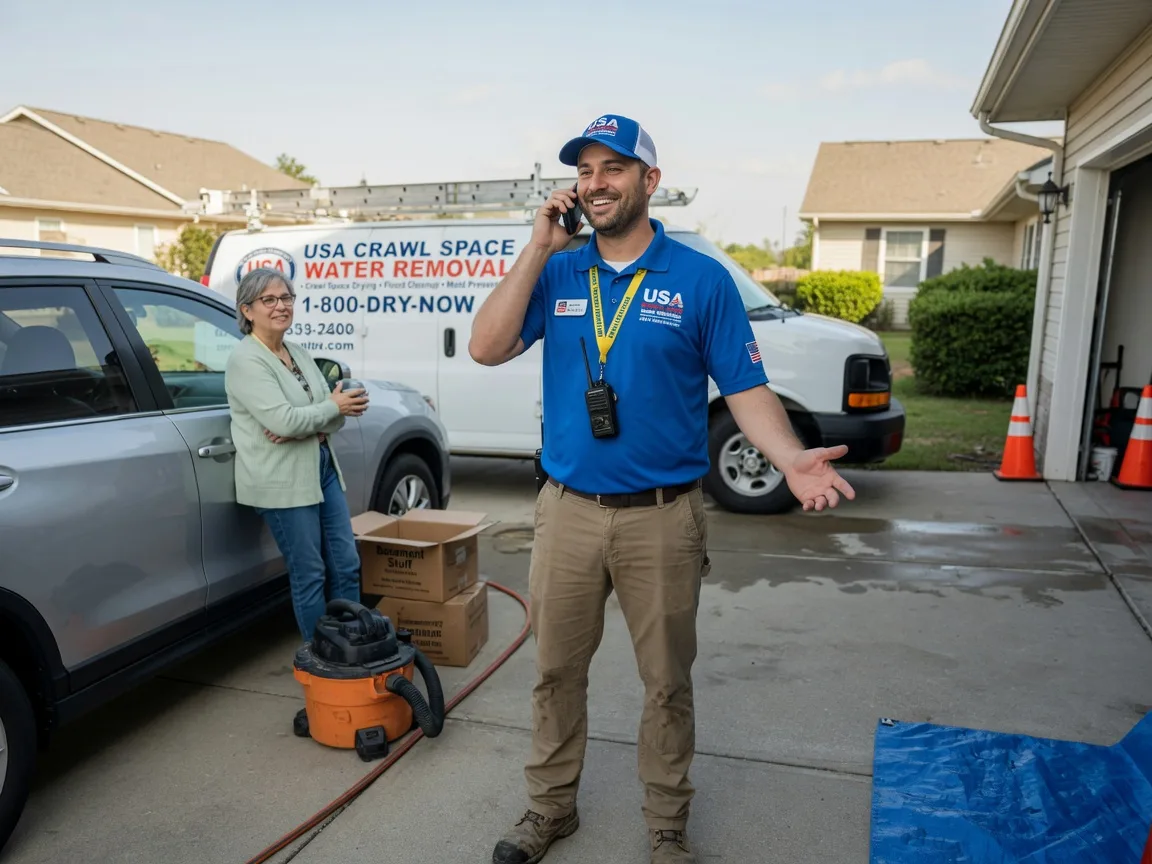 Crawl Space Water Removal Pride, LA FAQs